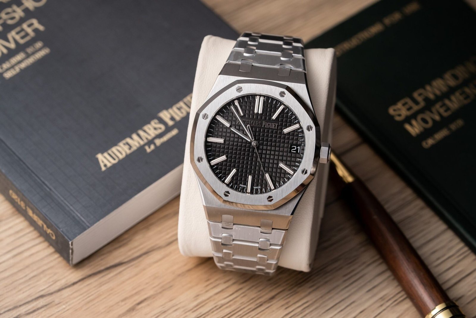 Audemars Piguet 15500ST Replica 11 Watch Black Dial ZF 41mm - Đồng Hồ Replica 1:1