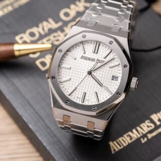Audemars Piguet 15500ST Replica Watch White Dial ZF Factory 41mm - Đồng Hồ Replica 1:1