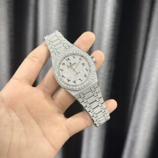 Audemars Piguet Royal Oak 41mm Custom with Moissanite Diamonds -