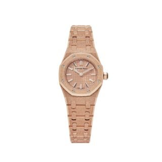 Audemars Piguet Royal Oak Mini Frosted Rose Gold Quartz  -
