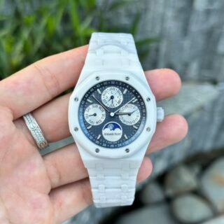 Audemars Piguet Royal Oak Perpetual Calendar 26579CB 42mm in White Ceramic -
