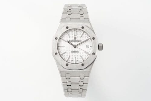 Royal Oak 15450 37mm SS/RG White Textured Dial APSF SA3120 Super Clone -