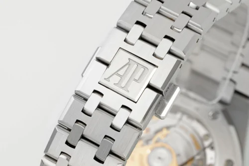 Royal Oak 15450 37mm SS/RG White Textured Dial APSF SA3120 Super Clone -