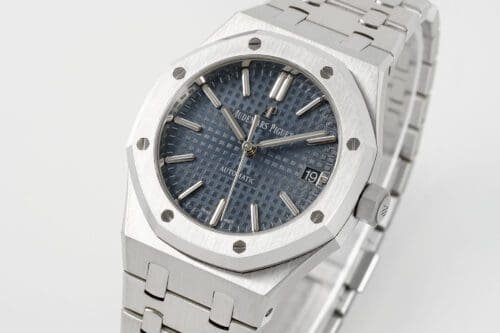 Royal Oak 15450 37mm SS/SS Blue Textured Dial APSF SA3120 Super Clone -
