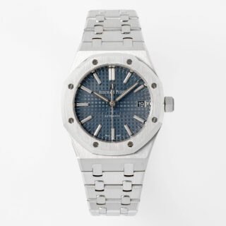 Royal Oak 15450 37mm SS/SS Blue Textured Dial APSF SA3120 Super Clone -