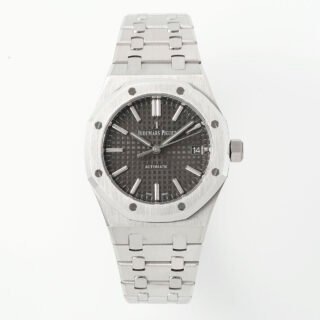 Royal Oak 15450 37mm SS/SS Grey Textured Dial APSF SA3120 Super Clone -