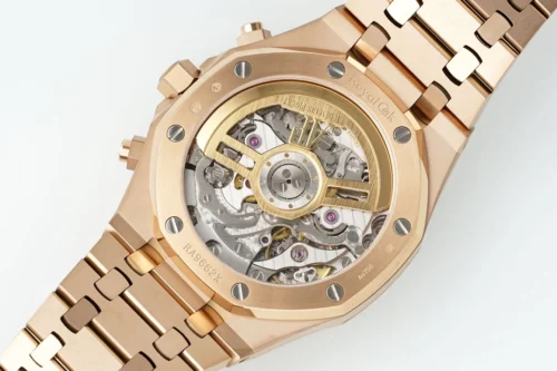 Royal Oak Chrono 26240 RG APSF Blue/RG Dial on RG Bracelet -